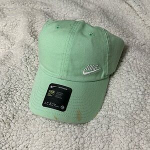 Mint green Nike hat